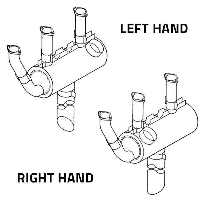 Cessna 172 B-H Skyhawk Exhaust Systems | Nicrocraft